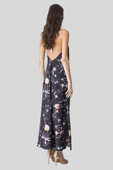 Forte_Forte - Deliverance Long Elegant Dress - MIDNIGHT