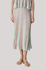 Forte_Forte - Long “Les Folies” Jacquard Tulip Skirt - LUCENTE