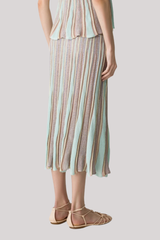 Forte_Forte - Long “Les Folies” Jacquard Tulip Skirt - LUCENTE