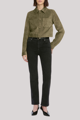 Frame - Le Sleek Straight - METEOR