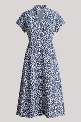 Go Silk - Go For A Spin Dress Printed - UPSYDAIS