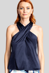 Go Silk - Go X Marks The Spot Top - MIDNIGHT