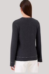 Goldie - The Double Face Bell Sleeve Pullover - CHAGRYHE