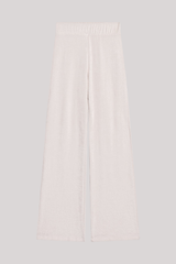 Goldie - Velour Flare Pant - WHTSAND