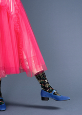 Hansel From Basel - Zooey Crew Socks - BLACK