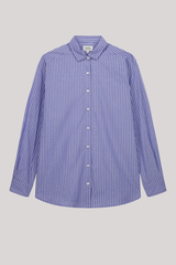 Hartford - Charlot Shirt - BLUEWHIT