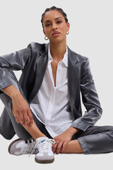 Hartford - Coraz White Poplin Shirt - WHITE