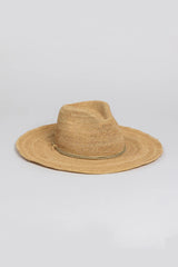 Hat Attack - Raffia Crochet Continental Hat - NATGLDWR