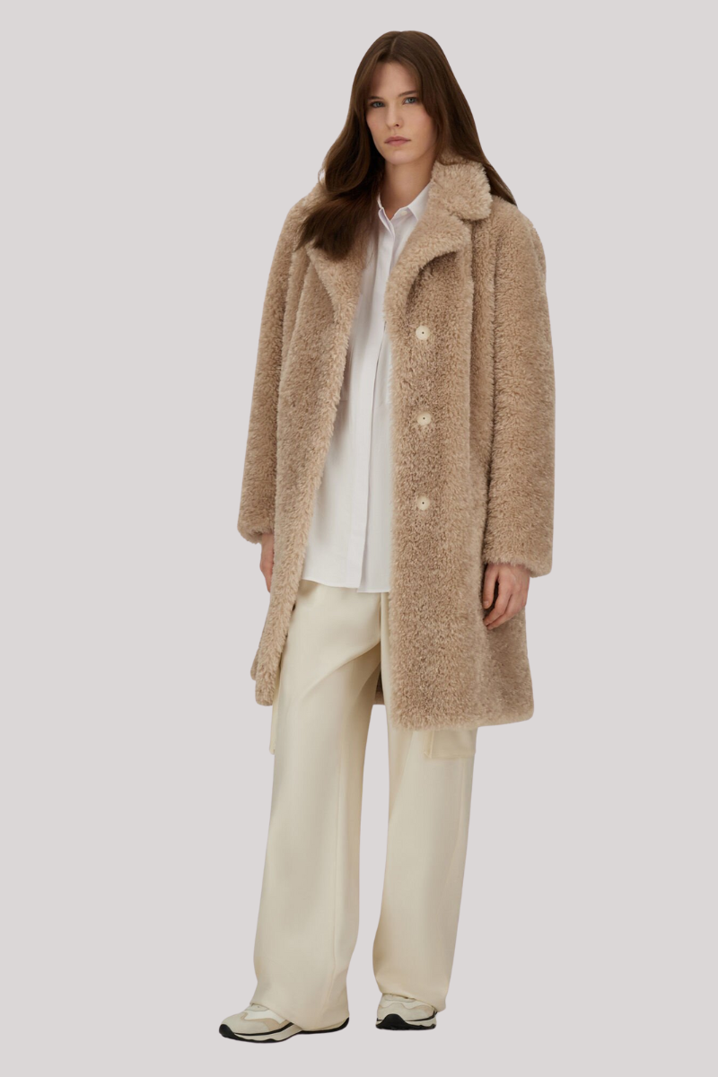Herno - Curly Alternative Fur Coat Herno - Curly Alternative Fur Coat