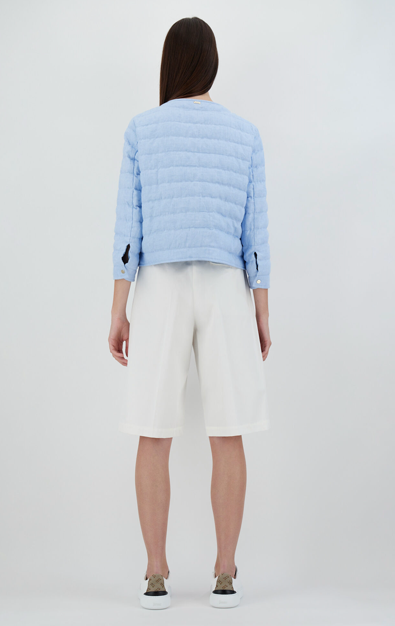 Herno - Lightweight Linen Puffer Jacket Herno - Lightweight Linen Puffer Jacket