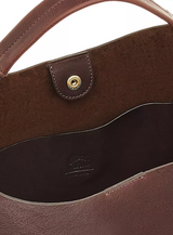 Il Bisonte - Le Laudi Achillea Leather Bucket Bag - 507BROWN