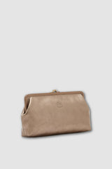 Il Bisonte - Manuela Classic Clutch Bag - BRONZE