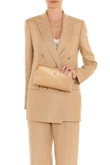Il Bisonte - Manuela Classic Clutch Bag - CAFFELAT