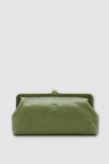 Il Bisonte - Manuela Classic Clutch Bag - CIPRESSO