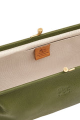 Il Bisonte - Manuela Classic Clutch Bag - CIPRESSO