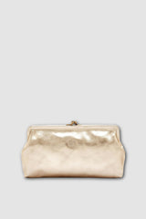 Il Bisonte - Manuela Classic Clutch Bag - PLATINO