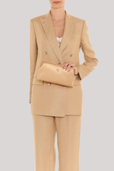 Il Bisonte - Manuela Clutch Bag - NATURAL