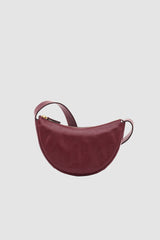 Il Bisonte - Small Oliveta Hobo Bag - BKCHERRY