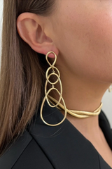 Jennifer Zeuner - Roxanna Earrings - YELLOW