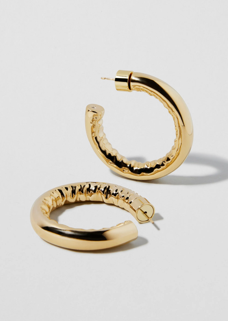 Jennifer Fisher☆ミニ 14K ゴールド フープ ピアス Fisher☆ミニ ゴールド フープ Jennifer ピアス 14K