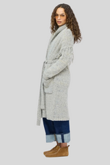 Kerri Rosenthal - Cali Fringe Cardigan - SMOKE