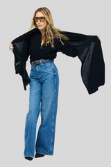 Kerri Rosenthal - Cashmere Wrap - BLACK