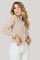 Kerri Rosenthal - Charmed Cardigan - LATTE