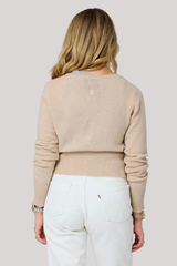 Kerri Rosenthal - Charmed Cardigan - LATTE