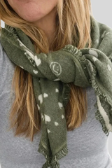 Kerri Rosenthal - KR Cashmere Bandana - DARKSAGE