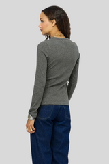 Kerri Rosenthal - Kr Rib Tee - CHARHEAT