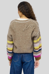 Kerri Rosenthal - Sienna Stripe Cardigan - MULTI