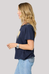 Kerri Rosenthal - Suke Imperfect Heart Tee - INDBLCRM