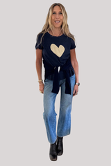 Kerri Rosenthal - Suke Imperfect Heart Tee - INDBLCRM