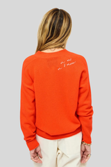 Kerri Rosenthal - Whisper Featherweight Cardigan - TOMATO