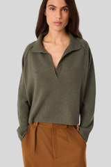 Kujten - Polo Aenora Sweater - KAKIFONC