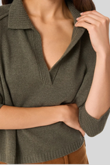 Kujten - Polo Aenora Sweater - KAKIFONC