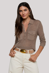 L'agence - Carine Sweater - MUSHROOM