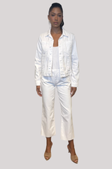 L'agence - Celine Slim Femme Jacket - BLANC