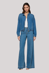 L'agence - Dunia Zip Front Bomber Jacket - WILTON