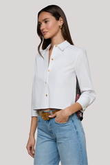 L'agence - Fawn Floral Print Shirt - MULROFLO