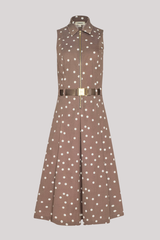 L'agence - Kylo Belted Shirt Dress - CARDECRU