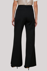 L'agence - Pilar Wide-Leg Pant - BLACK