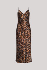 L'agence - Seridie Silk Slip Dress - BRMUALEO