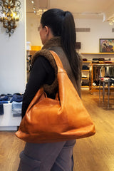 Latico - Lindsey Large Hobo Bag - COGNAC