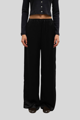 Leset - Barb Wide Leg Pant - BLACK