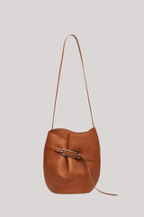 Liffner - Belted Bucket Bag - SADBROWN