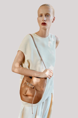 Liffner - Belted Bucket Bag - SADBROWN