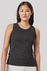 Lilla P - Back Seam Tank - BLACK