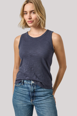 Lilla P - Back Seam Tank - NAVY