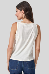 Lilla P - Organic V-Neck Tank - ROPE